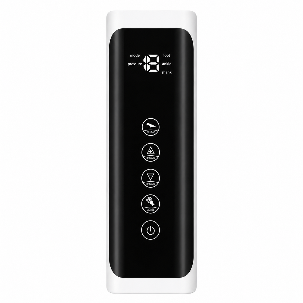 Onda recovery boots control unit with digital display — mode, pressure and zone selection
